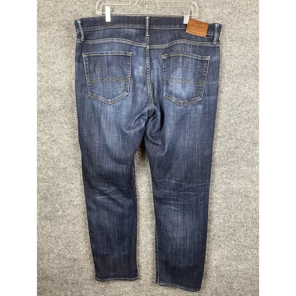 Lucky Brand Jeans Men's 38x30 Blue 110 Skinny Stretch Denim Medium Wash Casual - Picture 7 of 12
